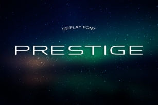 Prestige Font Download