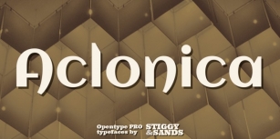 Aclonica Pro Font Download