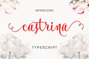 Castrina Typescript Font Download