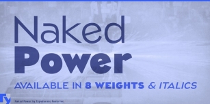 Naked Power Font Download