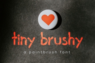 Tiny Brushy Font Download