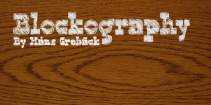 Blockography Font Download