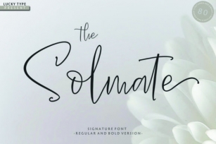 The Solmate Script Font Download