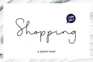 Shopping Font Download