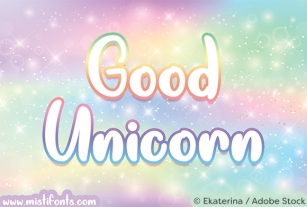 Good Unicorn Font Download