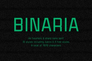 Binaria Family Font Download