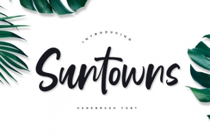 Suntowns Font Download