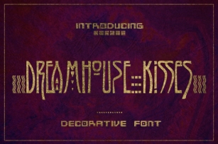Dreamhouse Kissies Font Download