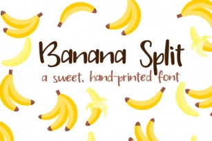 PN Banana Split Font Download