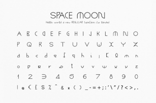 Space Moon Font Download
