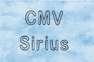 CMV Sirius Font Download