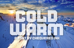 Cold Warm Font Download