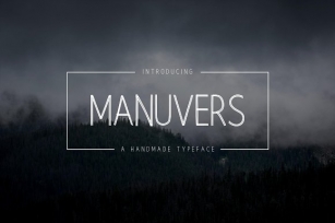 Manuvers Font Download