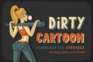 Dirty Cartoon Font Download