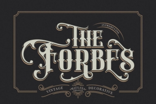 Forbes Font Download