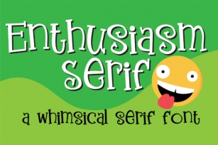 Enthusiasm Serif Font Download