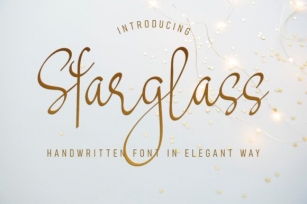 Starglass Font Download
