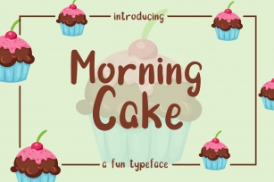 Morning Cake Font Download