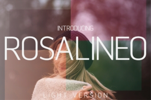 Rosalineo Light Font Download