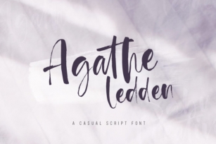 Agathe Ledden Font Download