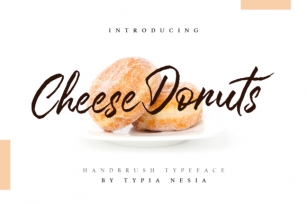 Cheese Donuts Font Download