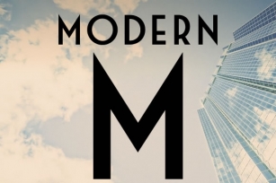 Modern M Font Download