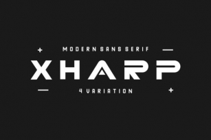 Xharp Font Download