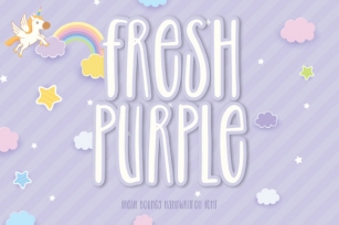 Fresh Purple Font Download