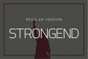 Strongend Regular Font Download