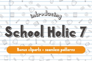 School Holic 7 Font Download