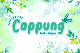 Cappung Font Download