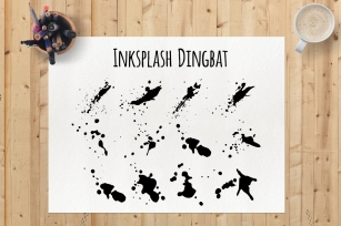 Inksplash Dingbat Font Download