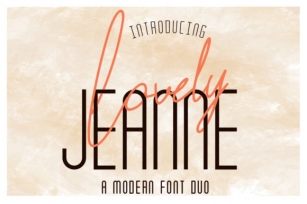Lovely Jeanne Duo Font Download