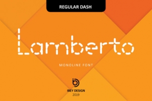 Lamberto Dash Font Download