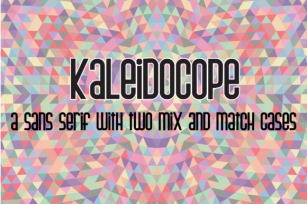 Kaliedoscope Font Download