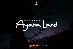 Ayana Land Font Download