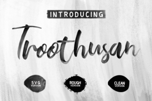 Troothusan Font Download