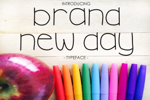 Brand New Day Font Download