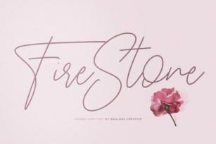 Fire Stone Font Download