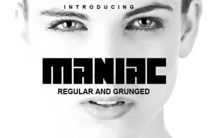 Maniac Font Download