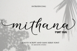 Mithana Duo Font Download