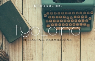 Typolino Font Download