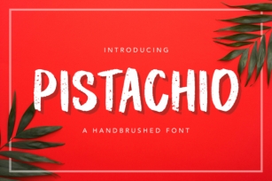 Pistachio Font Download