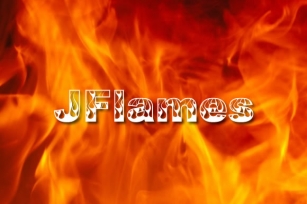 J flames Font Download