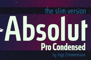 Absolut Pro Condensed Font Download