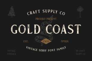 Gold Coast Font Download