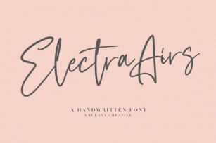 Electra Airs Font Download