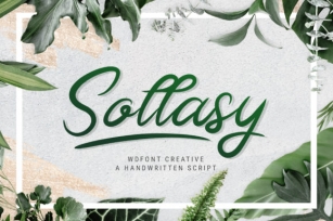 Sollasy Font Download
