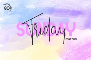 Friday Sunday Duo Font Download