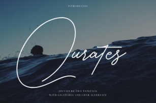 Qurates Signature Two Font Download